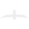 Ekena Millwork Bellingham Architectural Grade PVC Gable Bracket, 72"W x 21"H x 4"D x 6"F, 7/12 Pitch GBP072X21X0406BEL00 - alternate 5